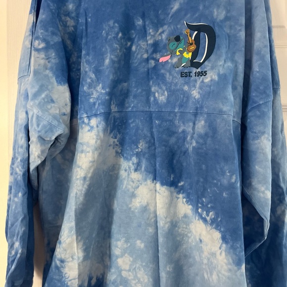 Disney Parks Disneyland Stitch Tye Dye Spirit Jersey size medium - Picture 2 of 5